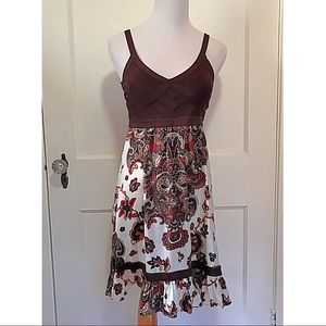 {Bebe} Silk Dress, S